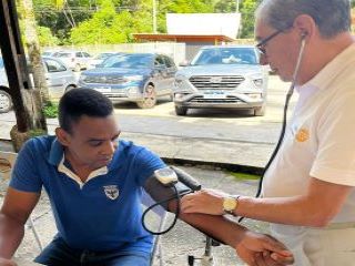 Ação Farmacêutica da seccional Mogi das Cruzes do CRF-SP no Rotary Clube de Guararema - 29/01